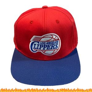 Vintage 90s LA Clippers Snapback Hat
